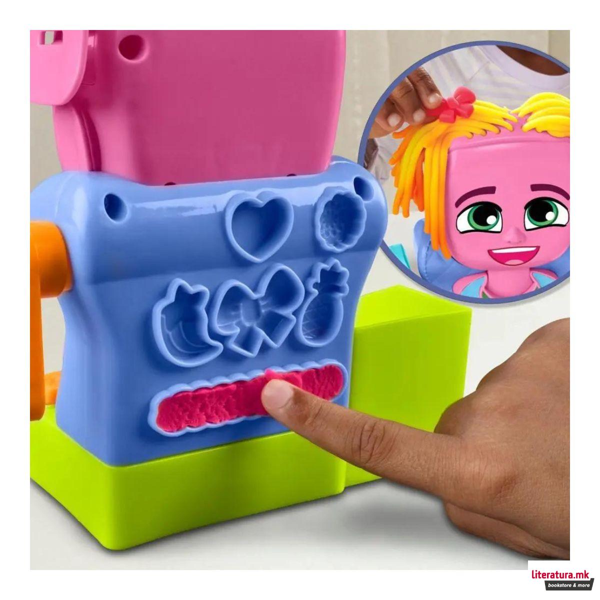 Креативен сет за игра, Play-Doh Hair Stylin' Salon Set 