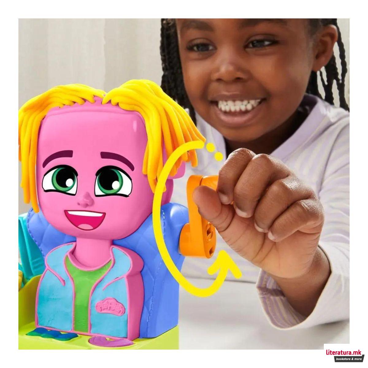 Креативен сет за игра, Play-Doh Hair Stylin' Salon Set 