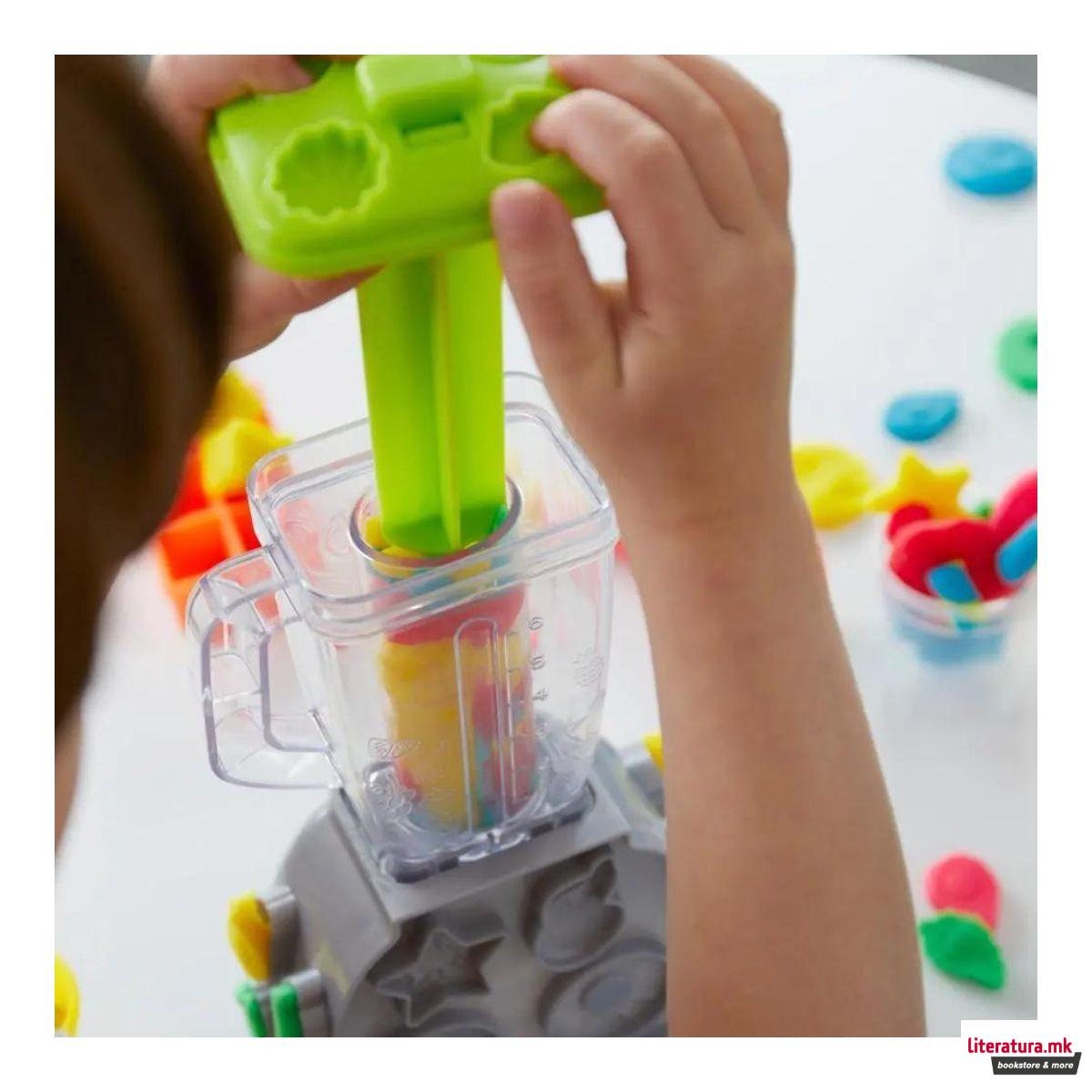 Креативен сет за игра, Play-Doh Swirlin' Smoothies Blender Playset 