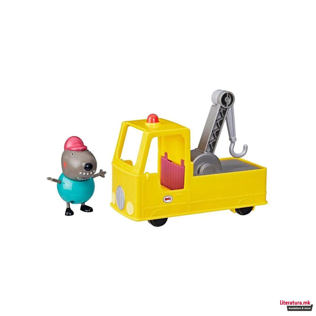 Креативен сет за игра, Peppa Pig - Granddad Dog's Tow Truck 