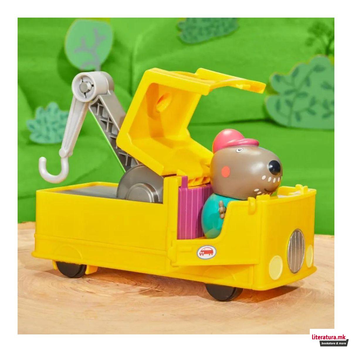 Креативен сет за игра, Peppa Pig - Granddad Dog's Tow Truck 
