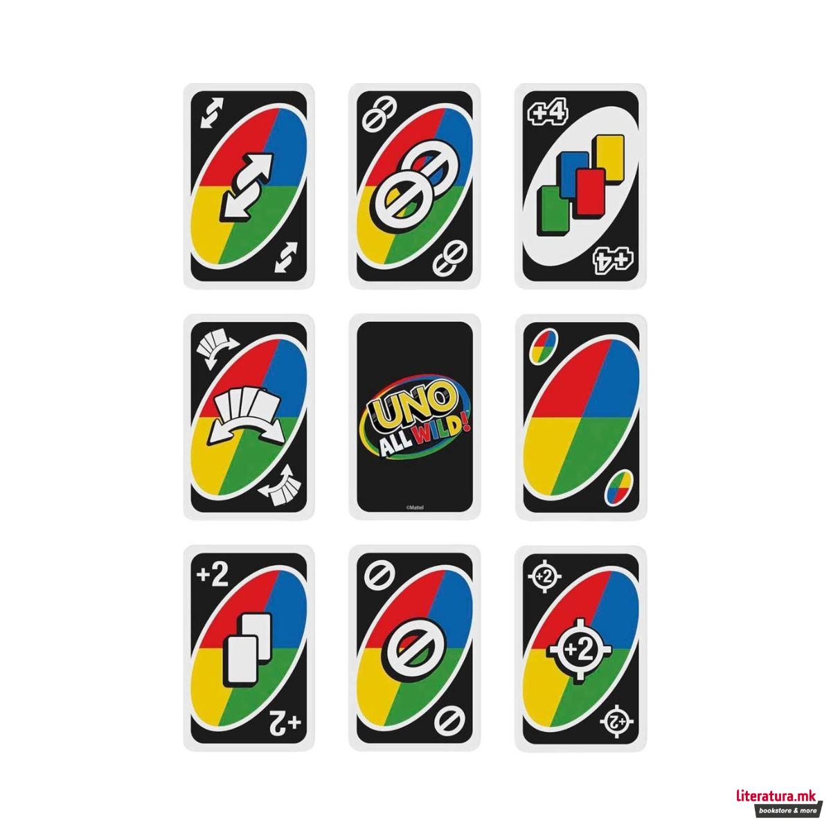 Карти за игра, UNO All Wild! 