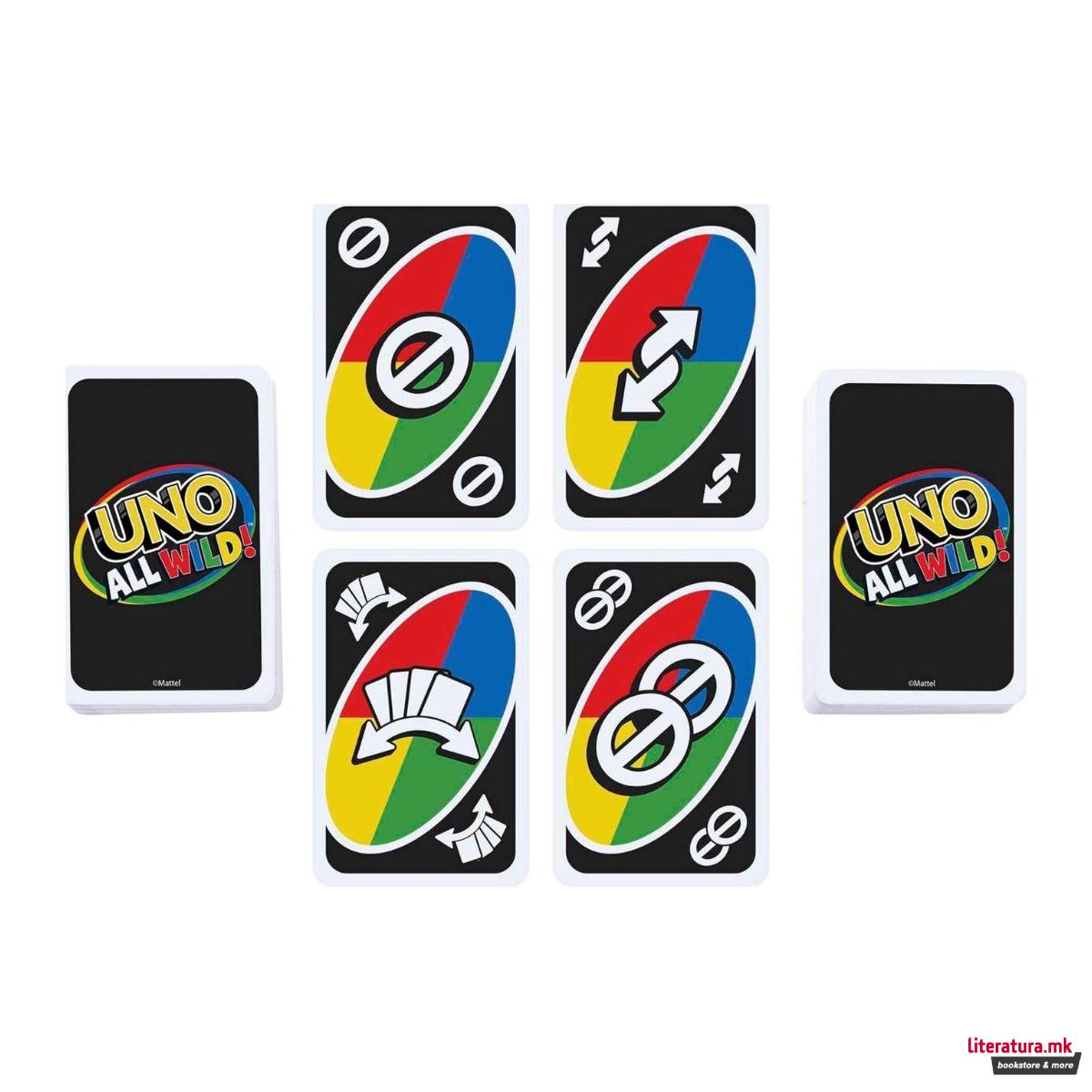 Карти за игра, UNO All Wild! 