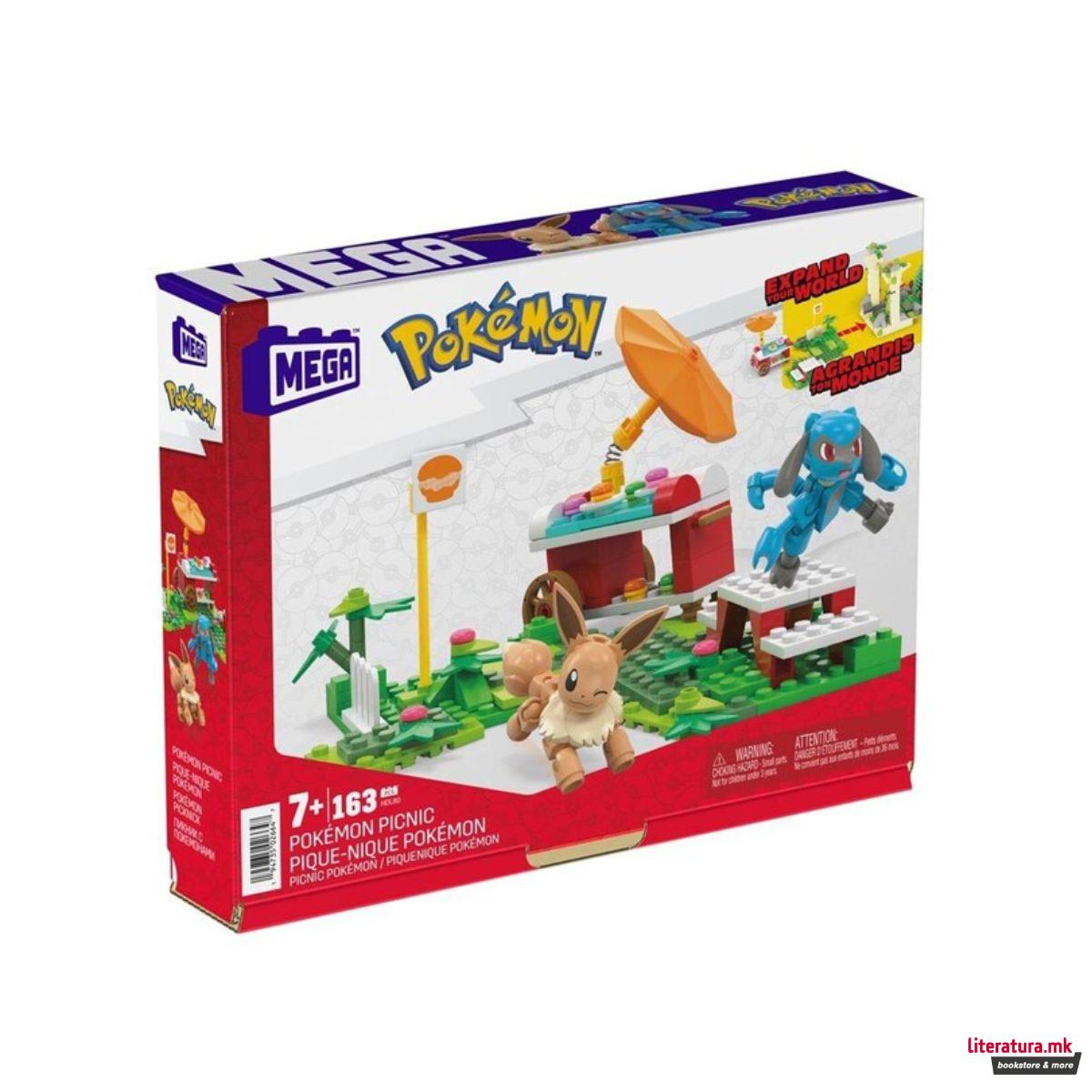 Сет коцки за градба, Pokemon Mega Construx - Pokemon Picnic 