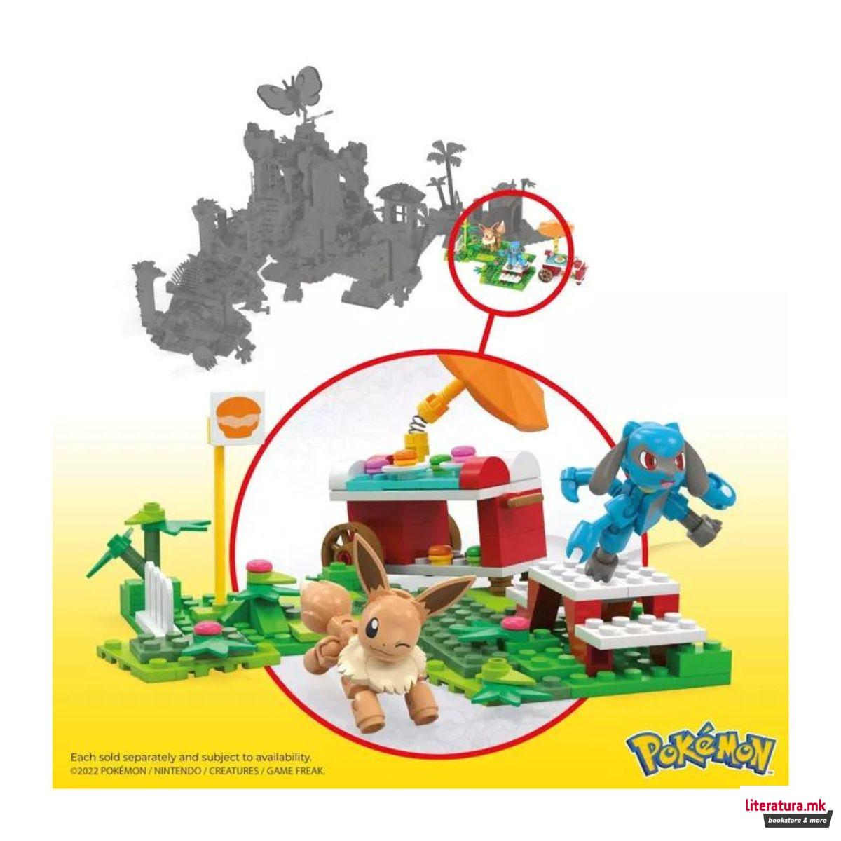 Сет коцки за градба, Pokemon Mega Construx - Pokemon Picnic 