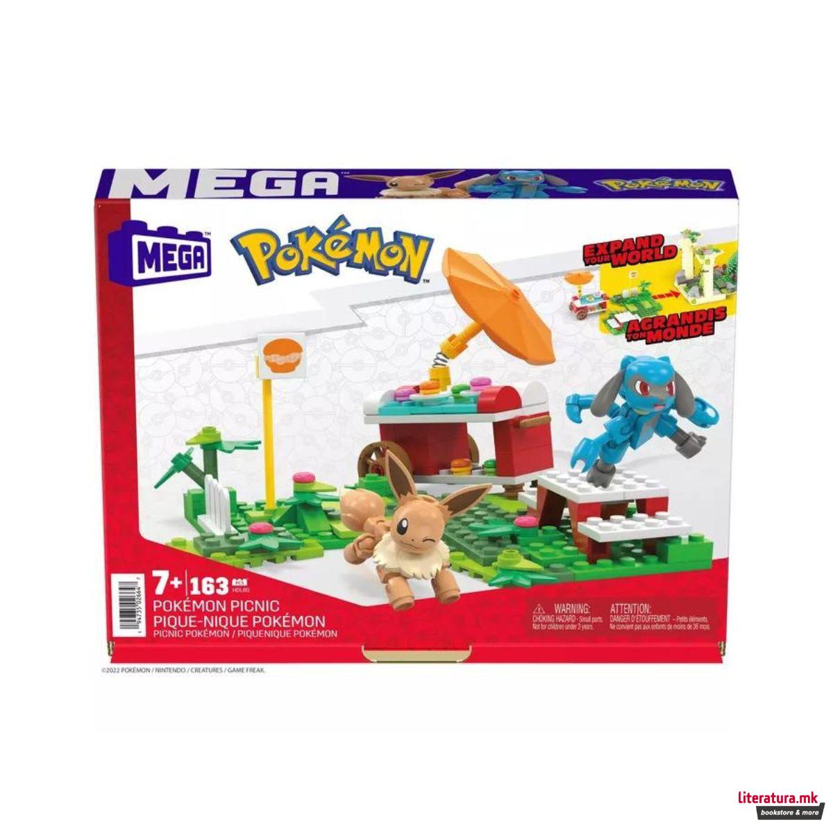 Сет коцки за градба, Pokemon Mega Construx - Pokemon Picnic 