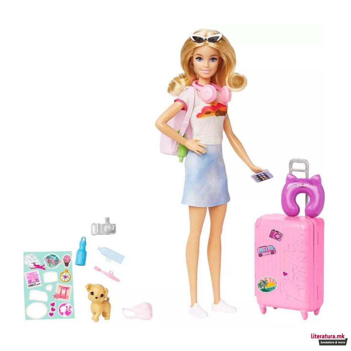 Сет за игра, Barbie Travel Set - Malibu 