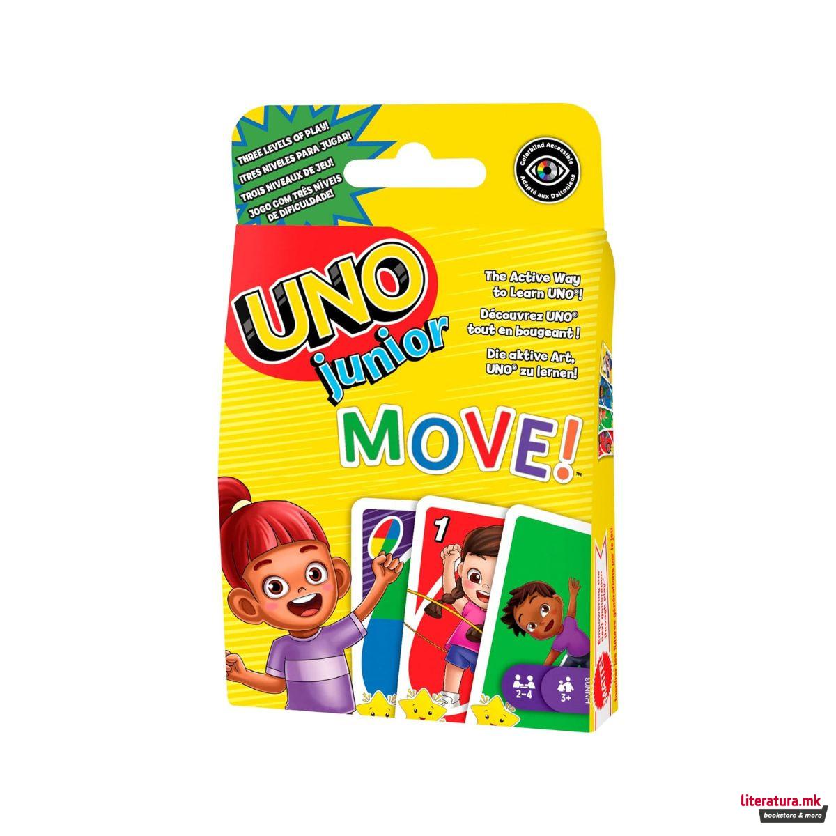 Карти за игра, UNO Junior Move!