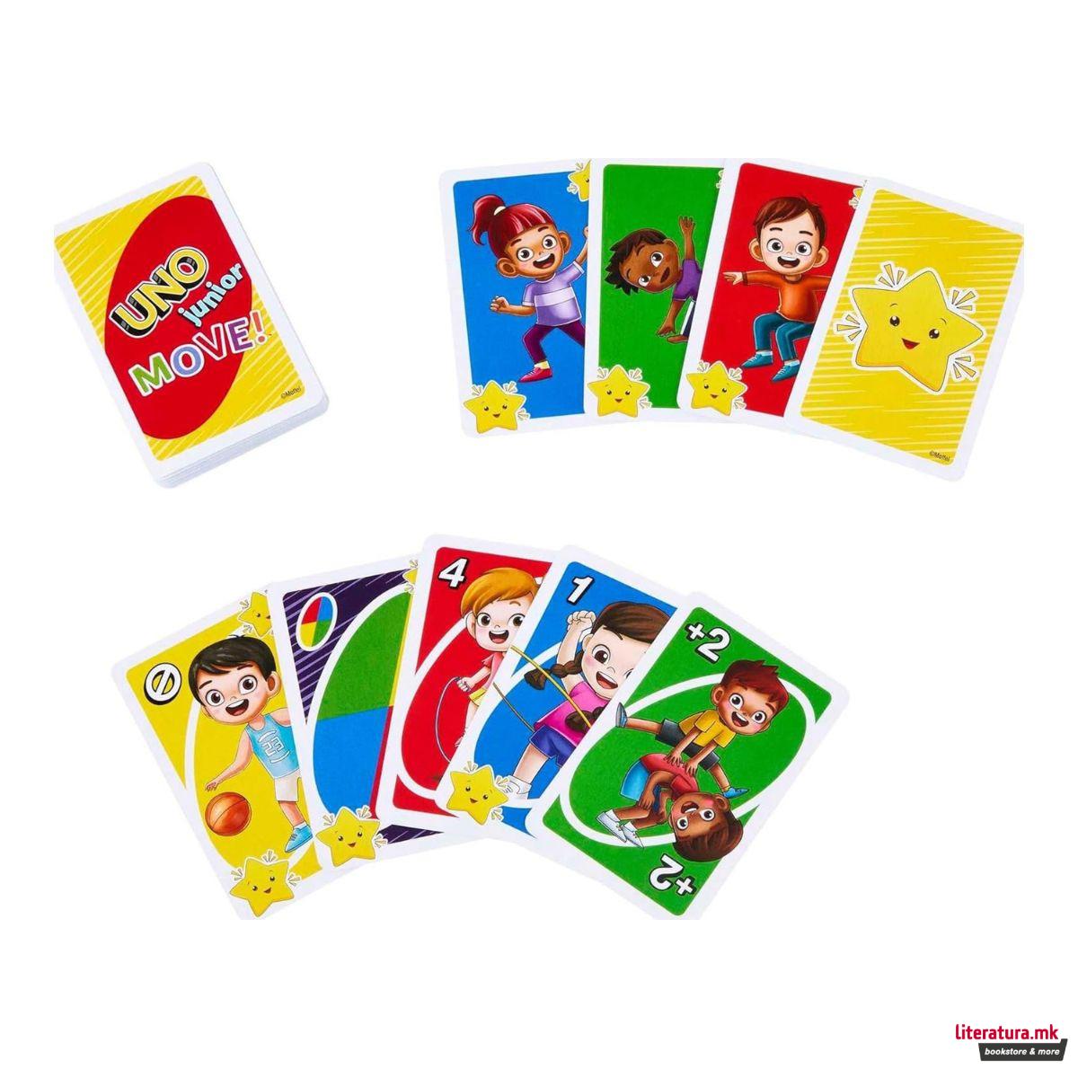 Карти за игра, UNO Junior Move!
