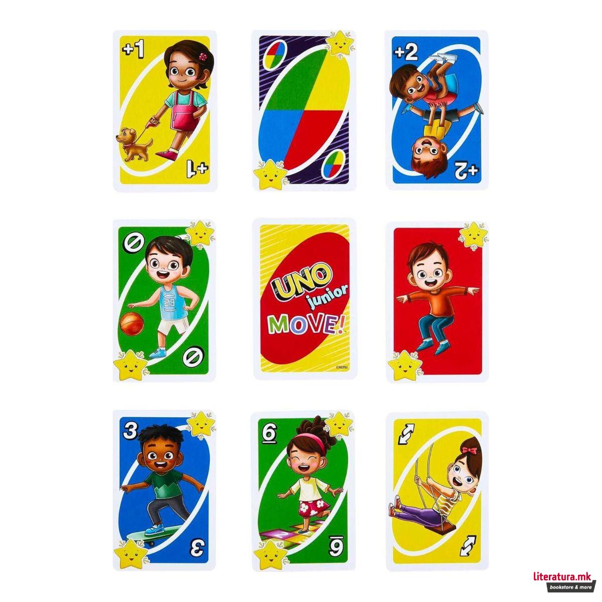 Карти за игра, UNO Junior Move!