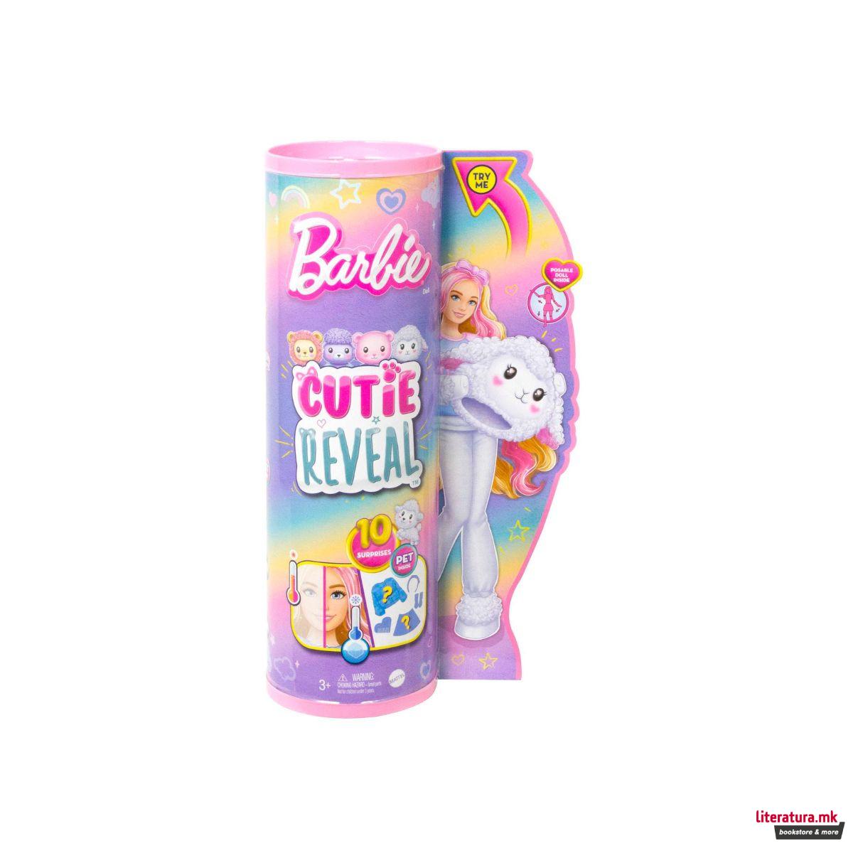 Барби кукла, Barbie: Cutie Reveal - Cozy Tees: Lamb 