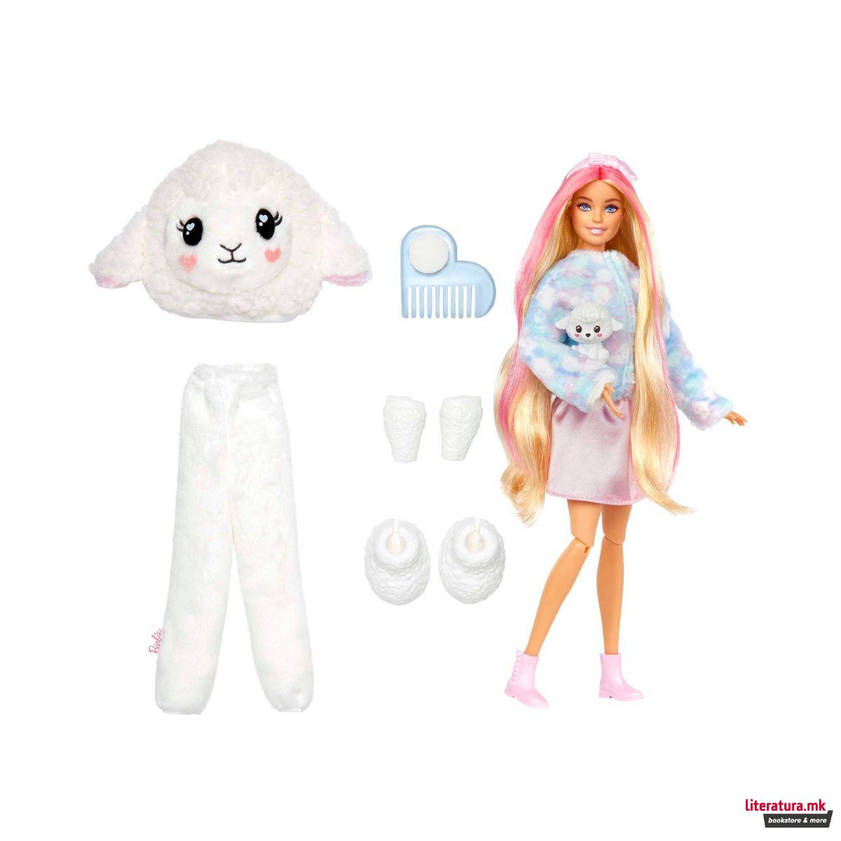 Барби кукла, Barbie: Cutie Reveal - Cozy Tees: Lamb 