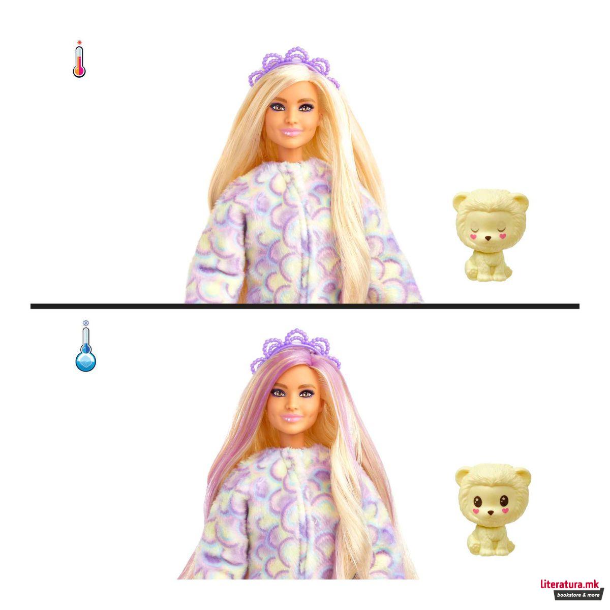 Барби кукла, Barbie: Cutie Reveal - Cozy Tees: Lion 