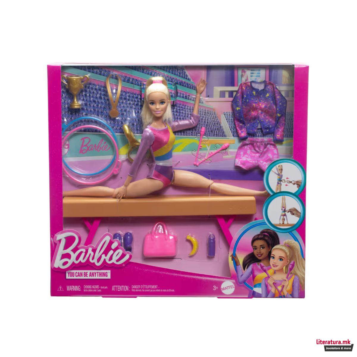 Сет за игра, Barbie: You Can Be Anything - Gymnast 