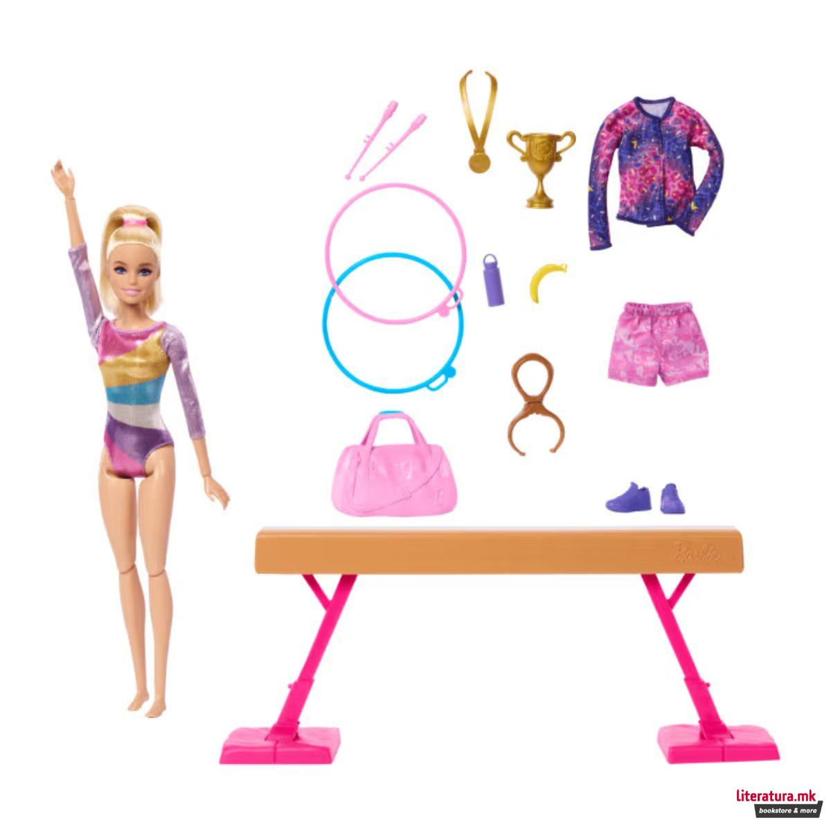 Сет за игра, Barbie: You Can Be Anything - Gymnast 