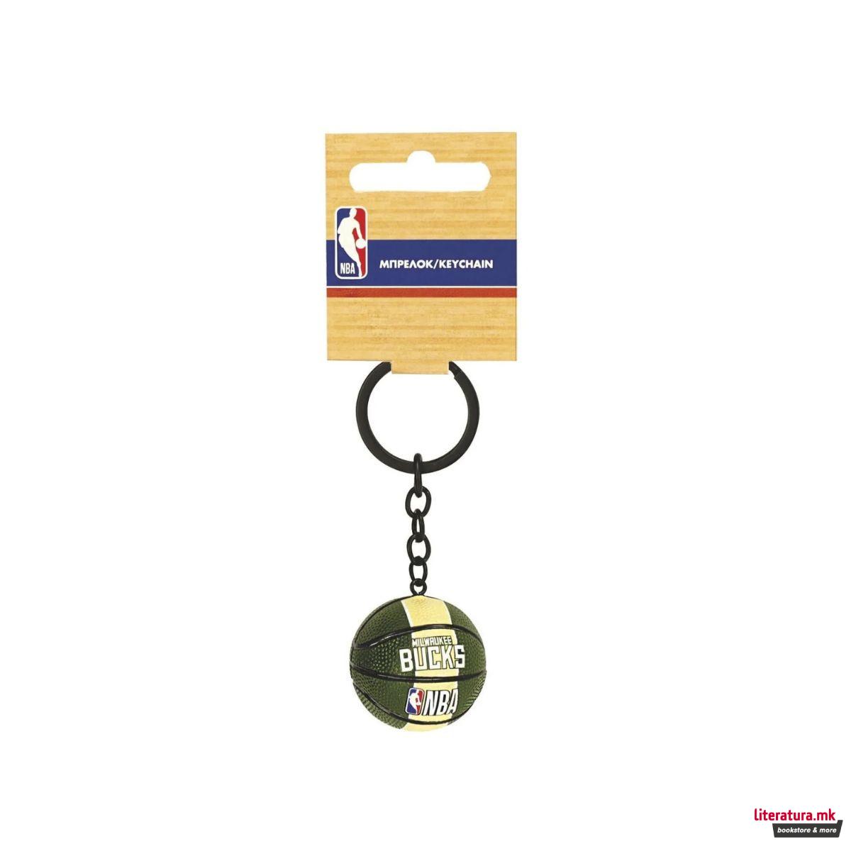 Приврзок за клучеви, NBA: Milwaukee Bucks топка 