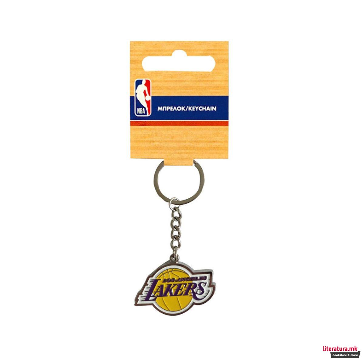 Приврзок за клучеви, NBA: Los Angeles Lakers лого 