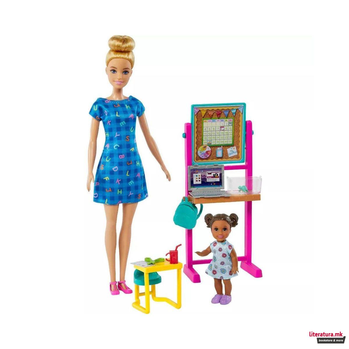 Сет за игра, Barbie: You Can Be Anything - Kindergarten Teacher 
