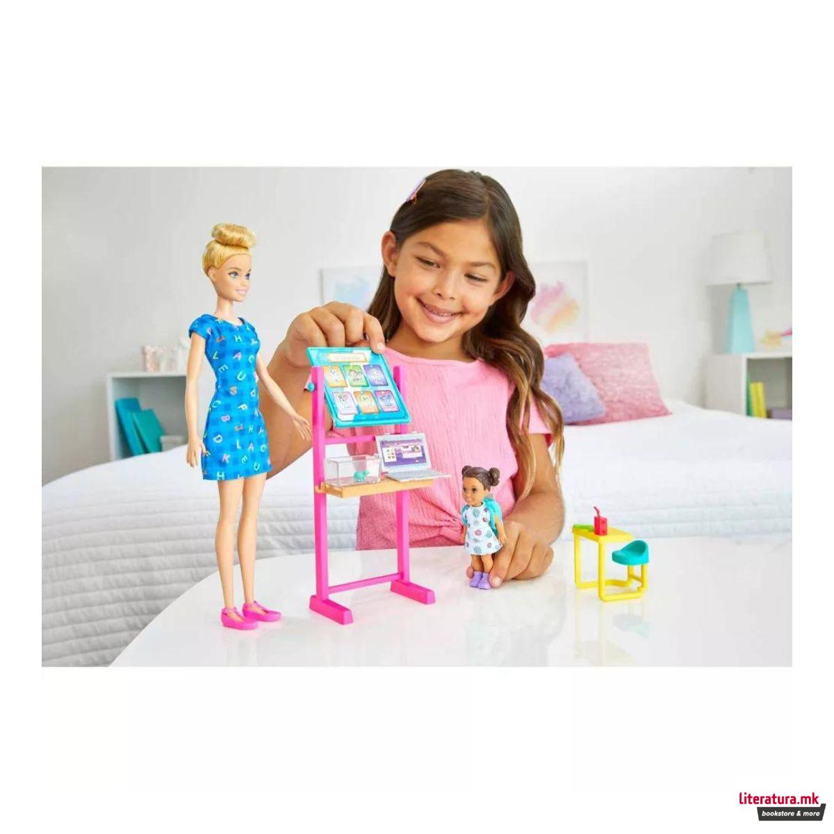 Сет за игра, Barbie: You Can Be Anything - Kindergarten Teacher 