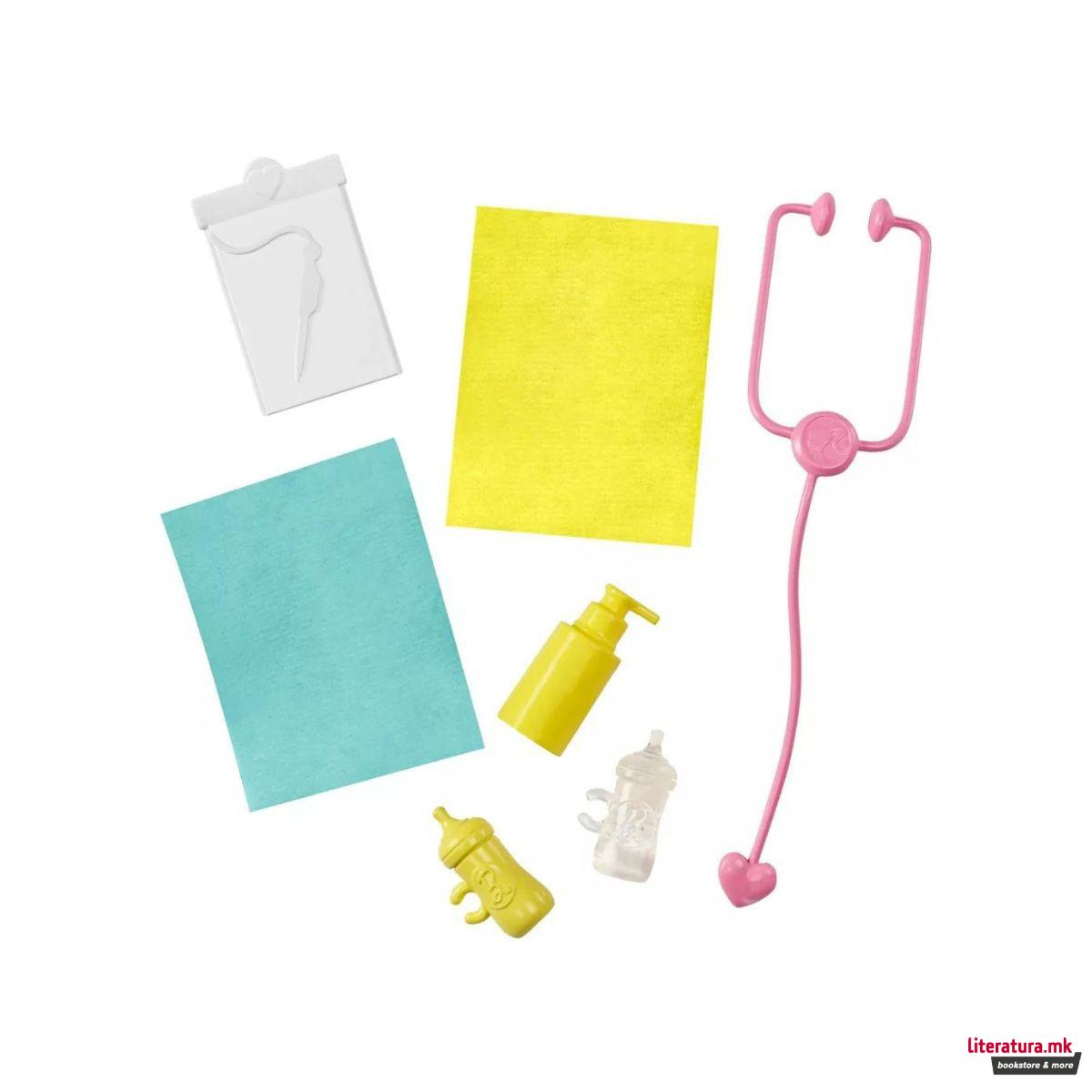 Сет за игра, Barbie: You Can Be Anything - Baby Doctor 