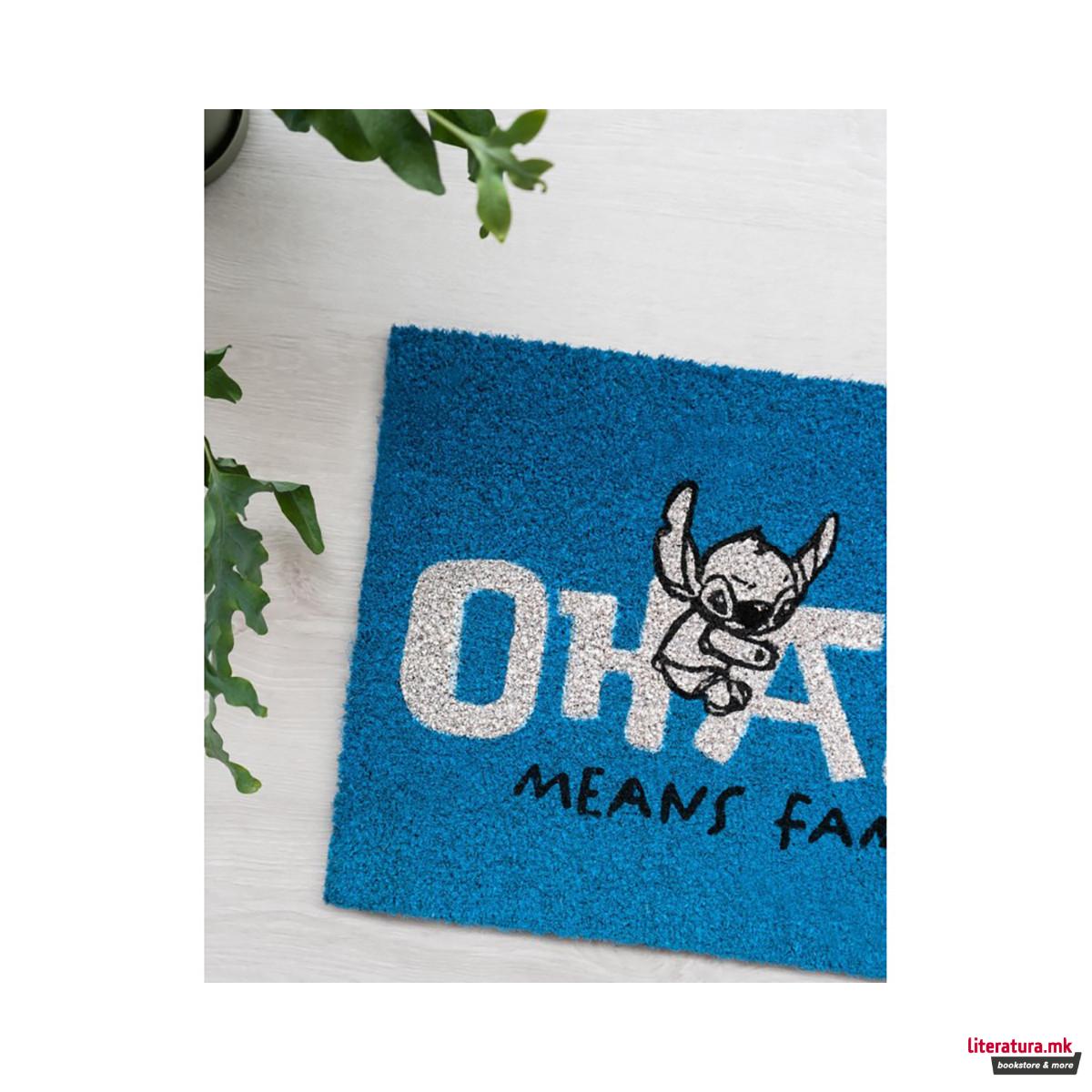 Чергичка за пред врата, Stitch - Ohana Means Family 