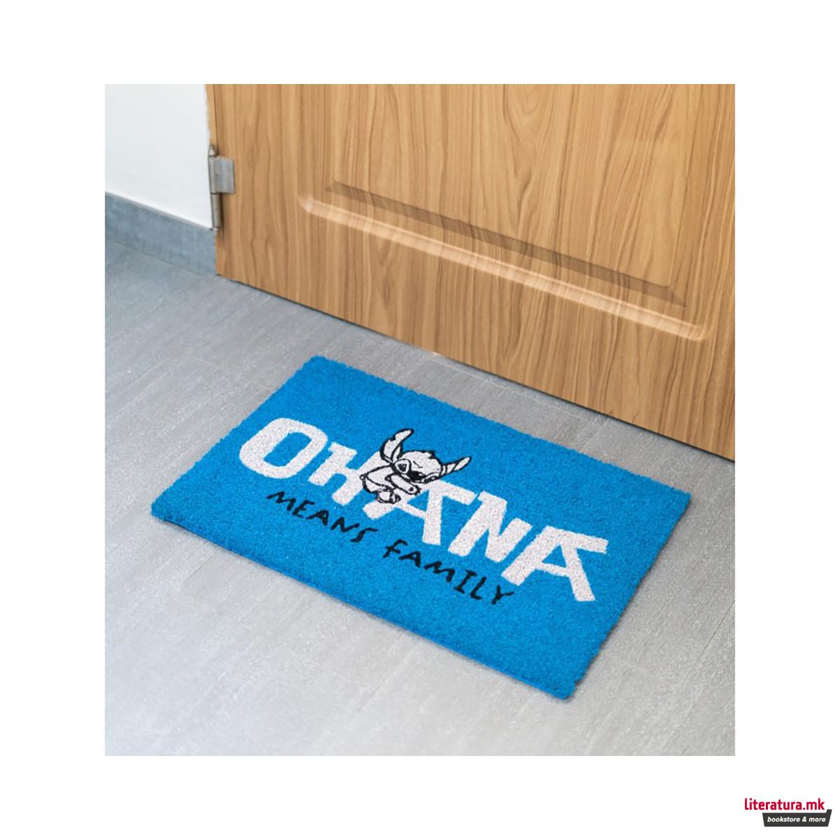 Чергичка за пред врата, Stitch - Ohana Means Family 