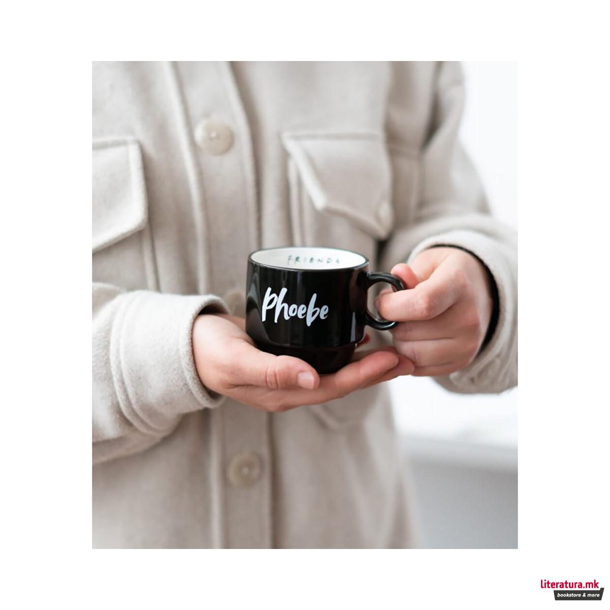 Сет од 6 шолји + метален држач, Friends