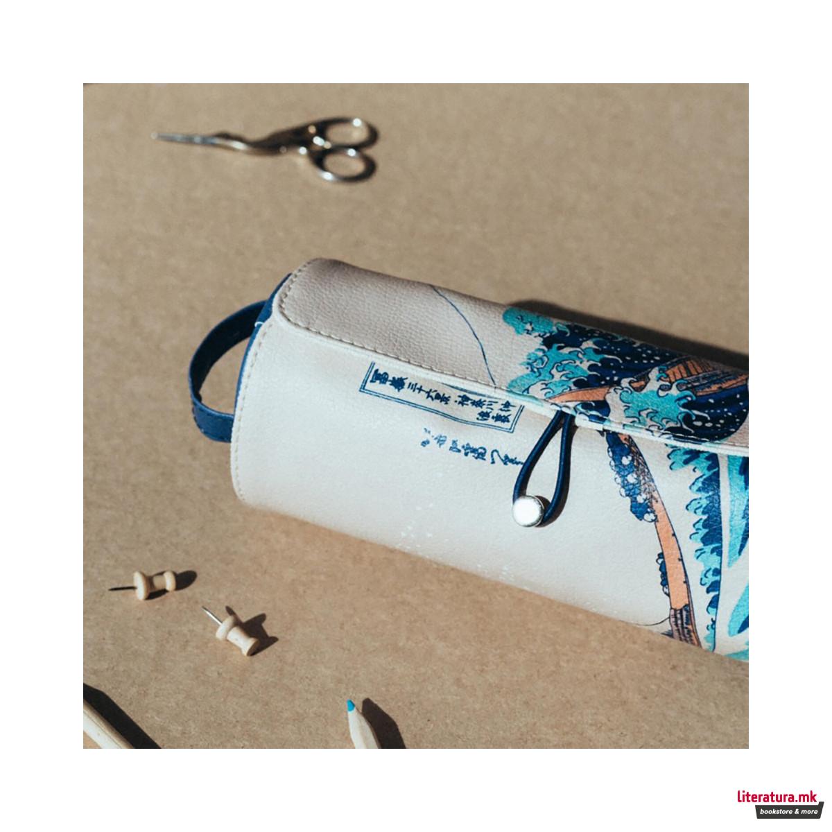 Рол-ап организер за прибор, Hokusai - The Great Wave of Kanagawa 