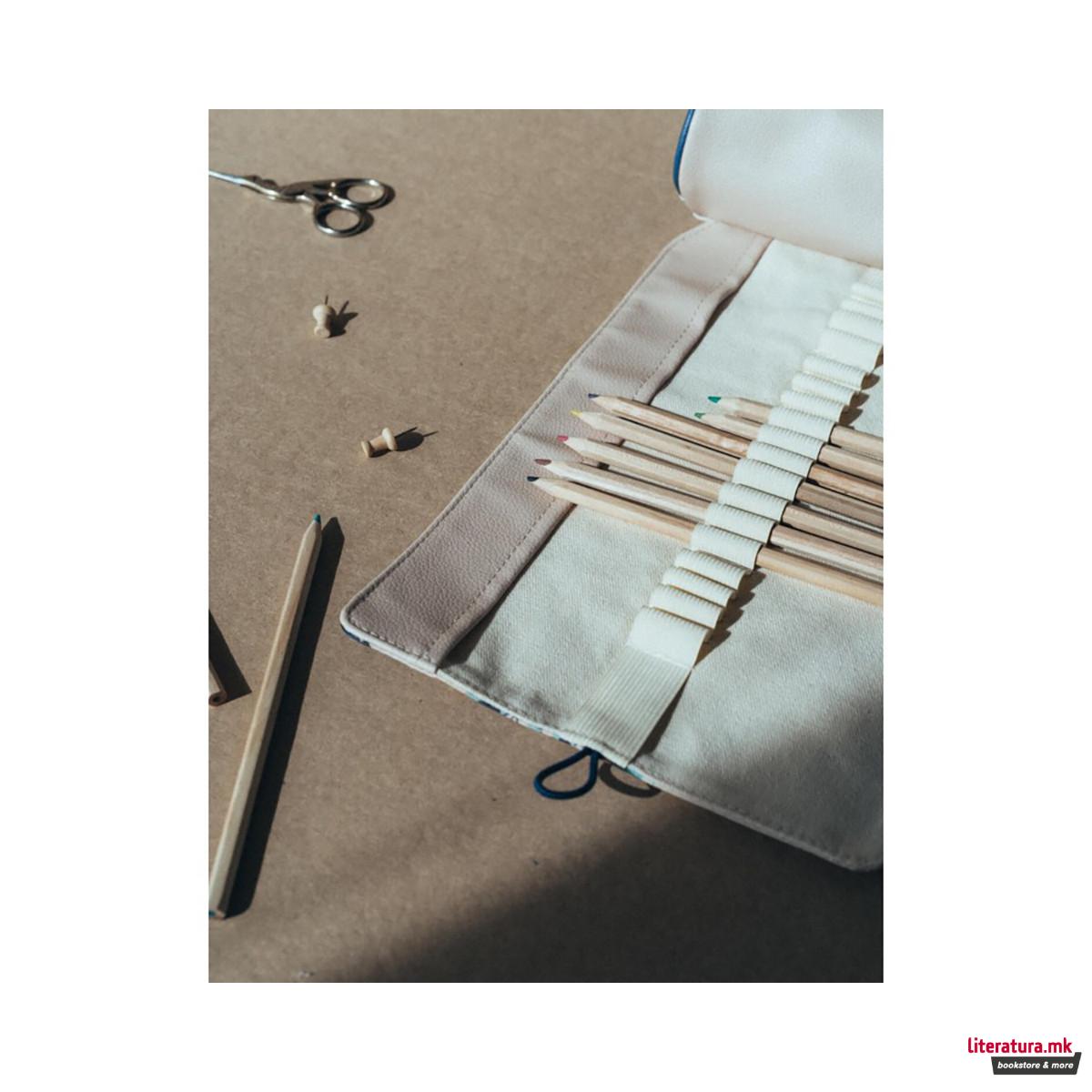 Рол-ап организер за прибор, Hokusai - The Great Wave of Kanagawa 