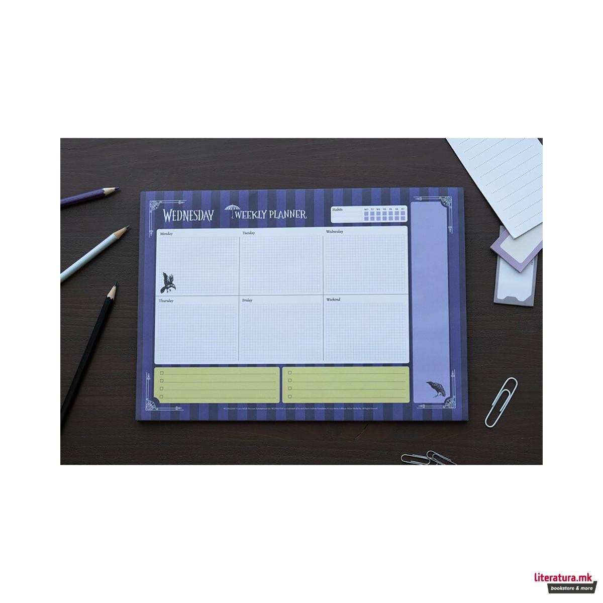 Неделен планер, Wednesday, A4, 54 листови 