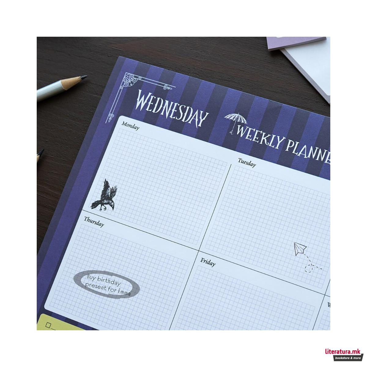 Неделен планер, Wednesday, A4, 54 листови 