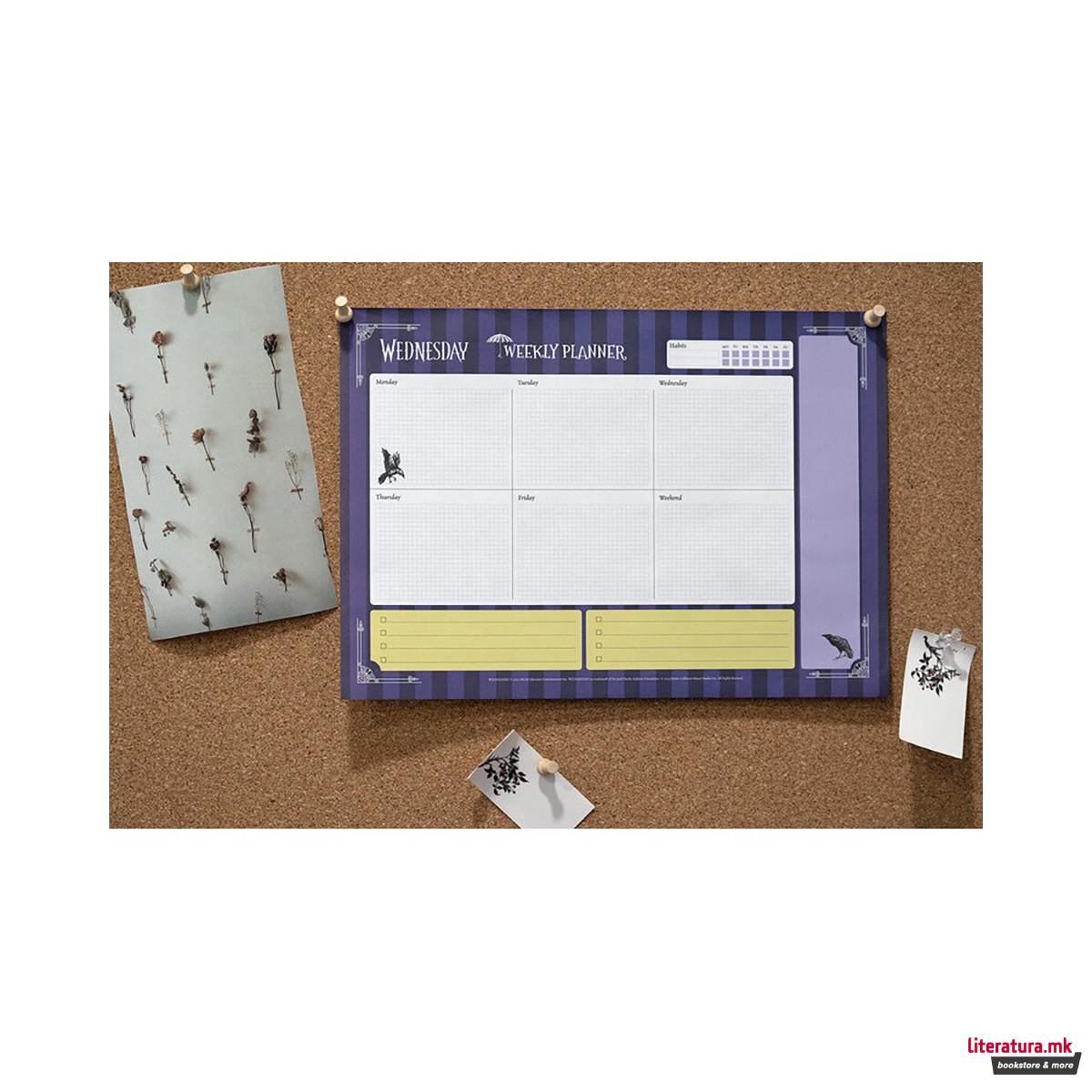 Неделен планер, Wednesday, A4, 54 листови 