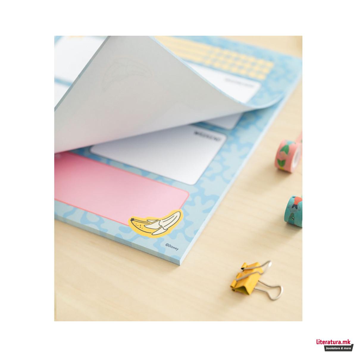 Неделен планер, Stitch Tropical, A4, 54 листови