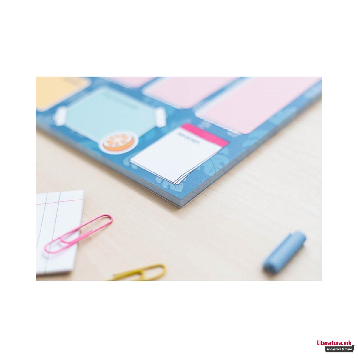 Неделен планер, Stitch,  A4, 54 листови 