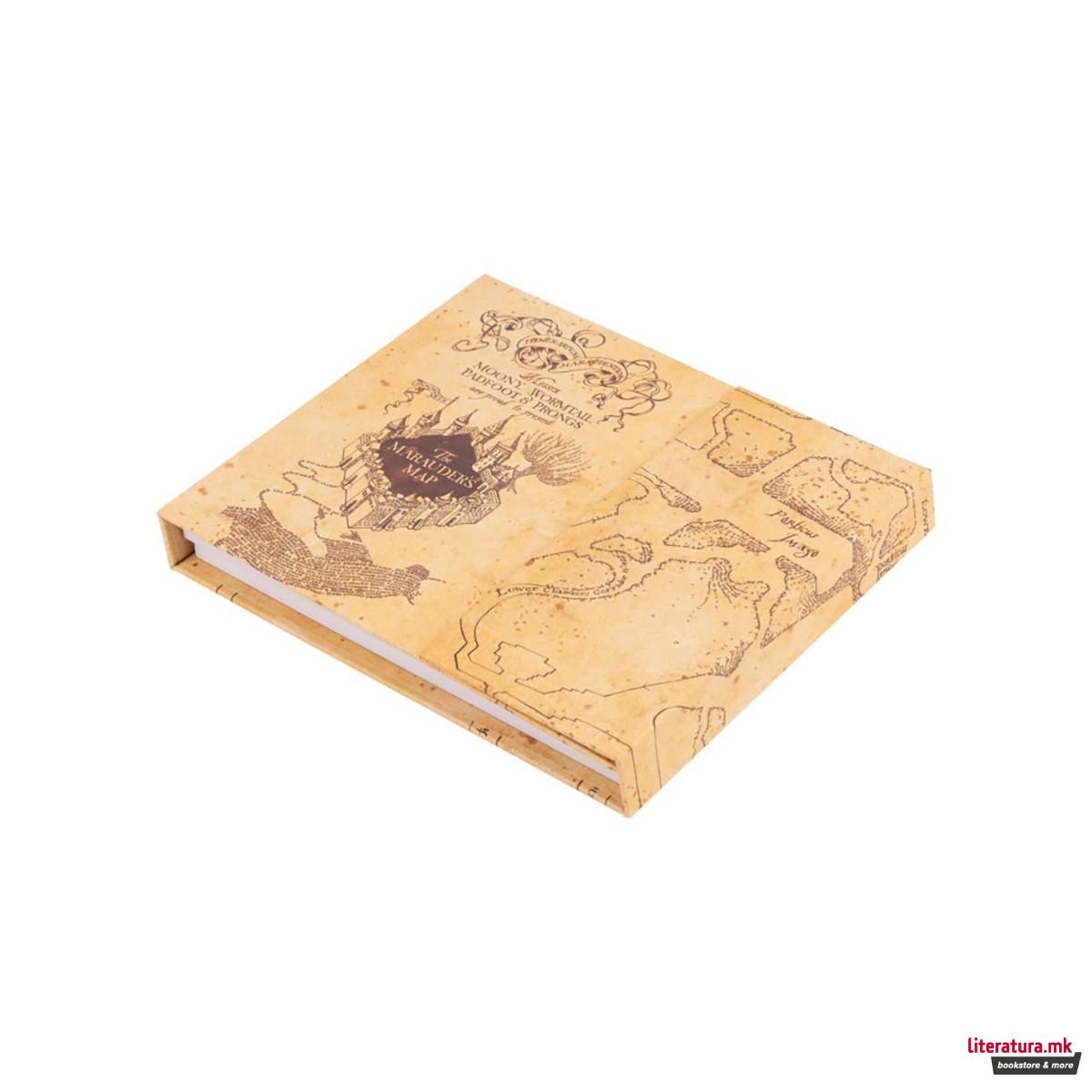 Неделен планер со мемо ливчиња, Harry Potter - Marauder's Map 