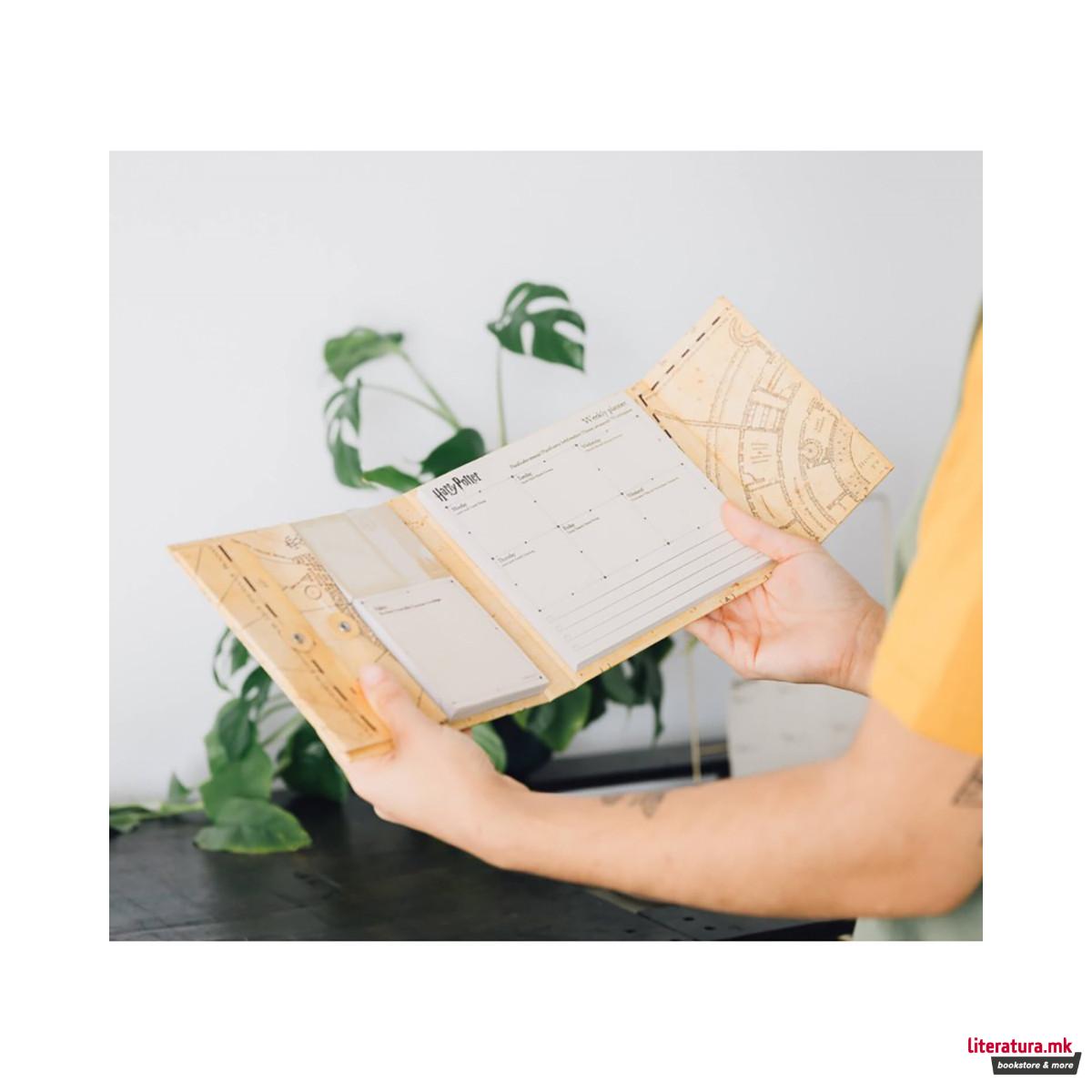 Неделен планер со мемо ливчиња, Harry Potter - Marauder's Map 