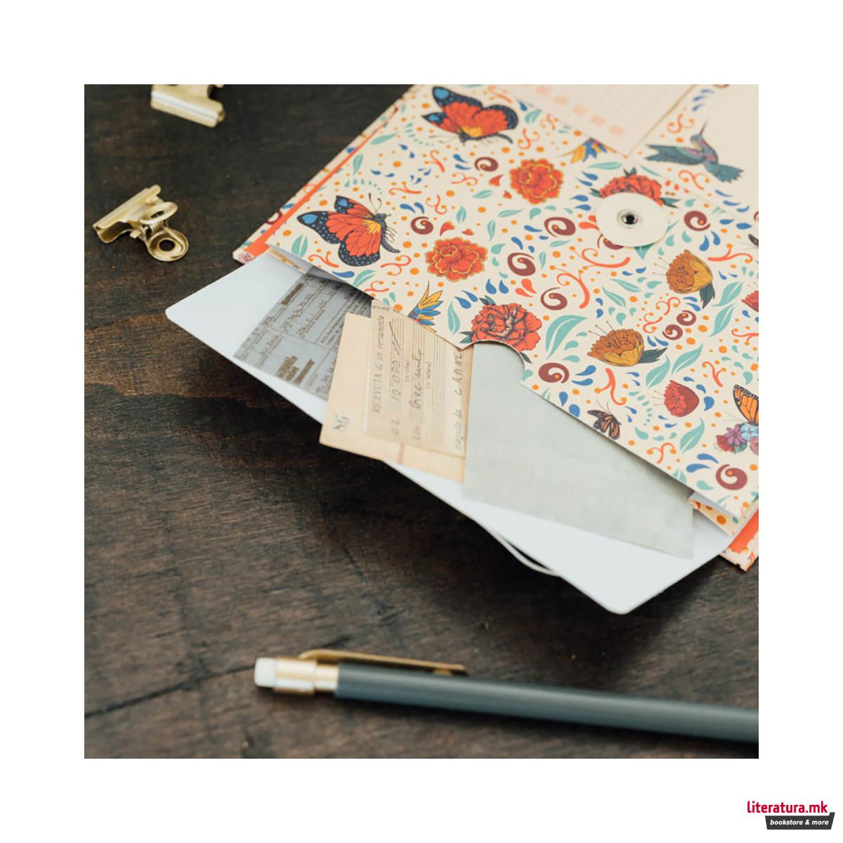 Неделен планер со мемо ливчиња, Frida Kahlo 