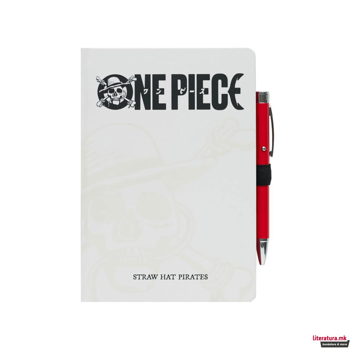 Нотес со пенкало-проектор, Onie Piece, A5 