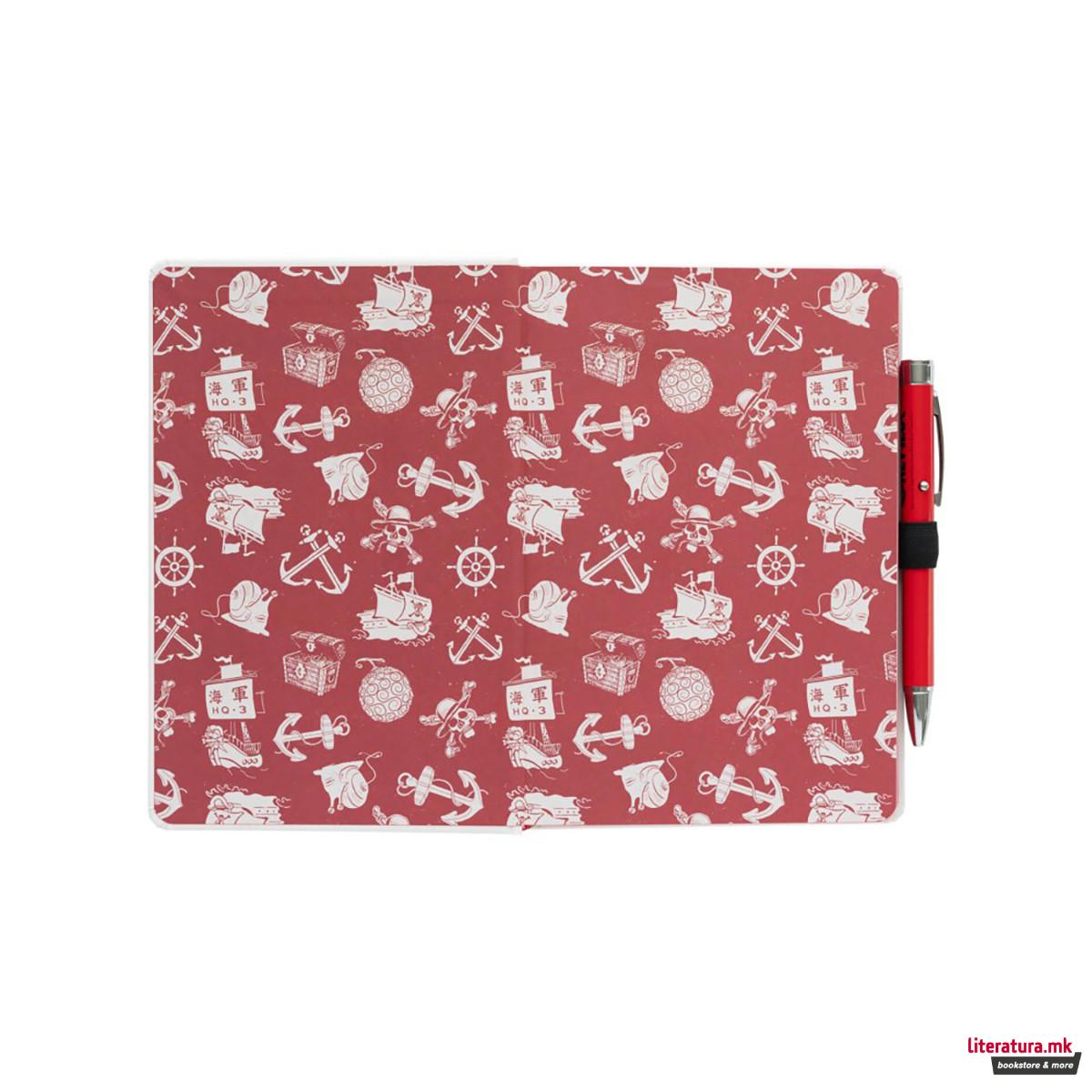 Нотес со пенкало-проектор, Onie Piece, A5 