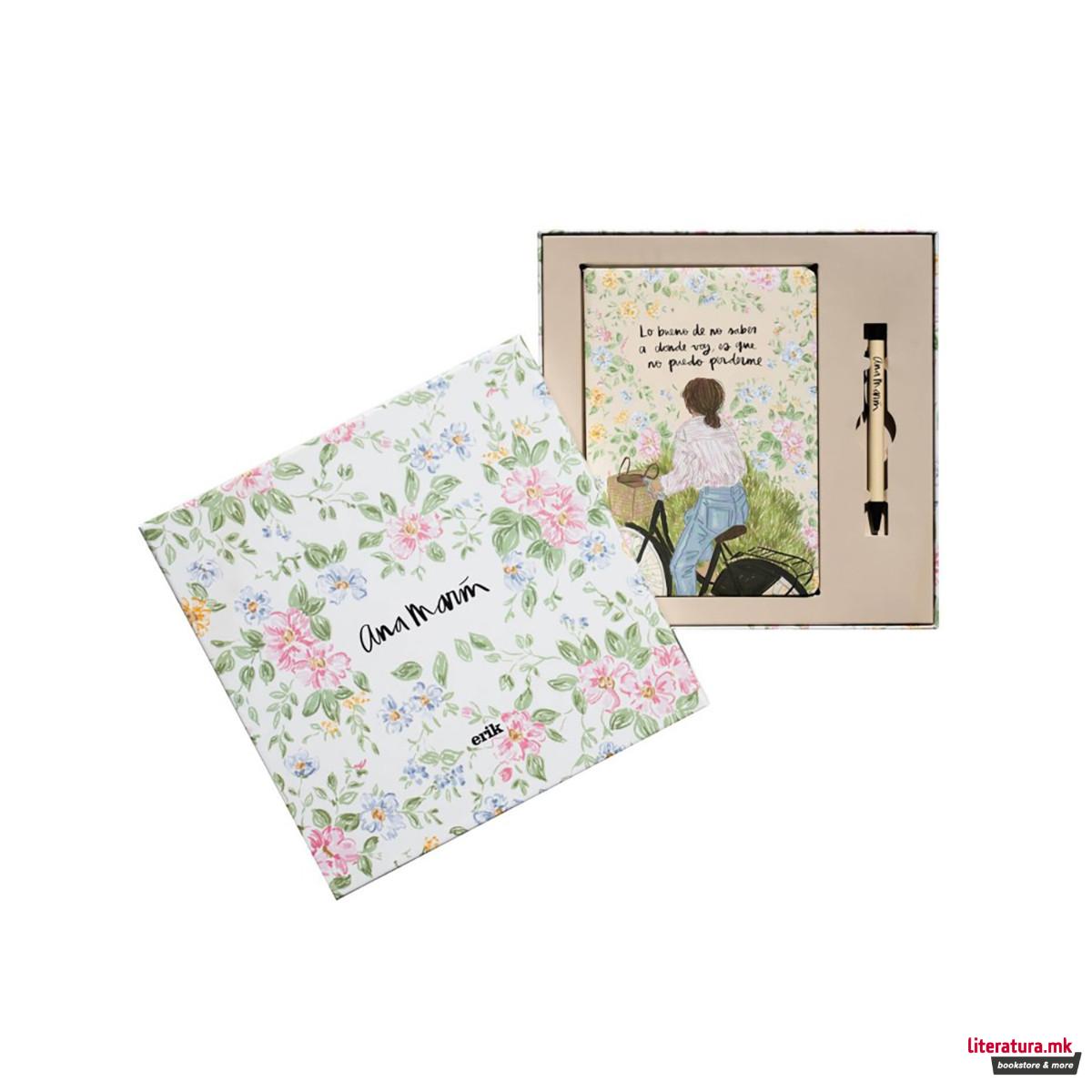 Сет нотес + пенкало, Ana Marin, A5 