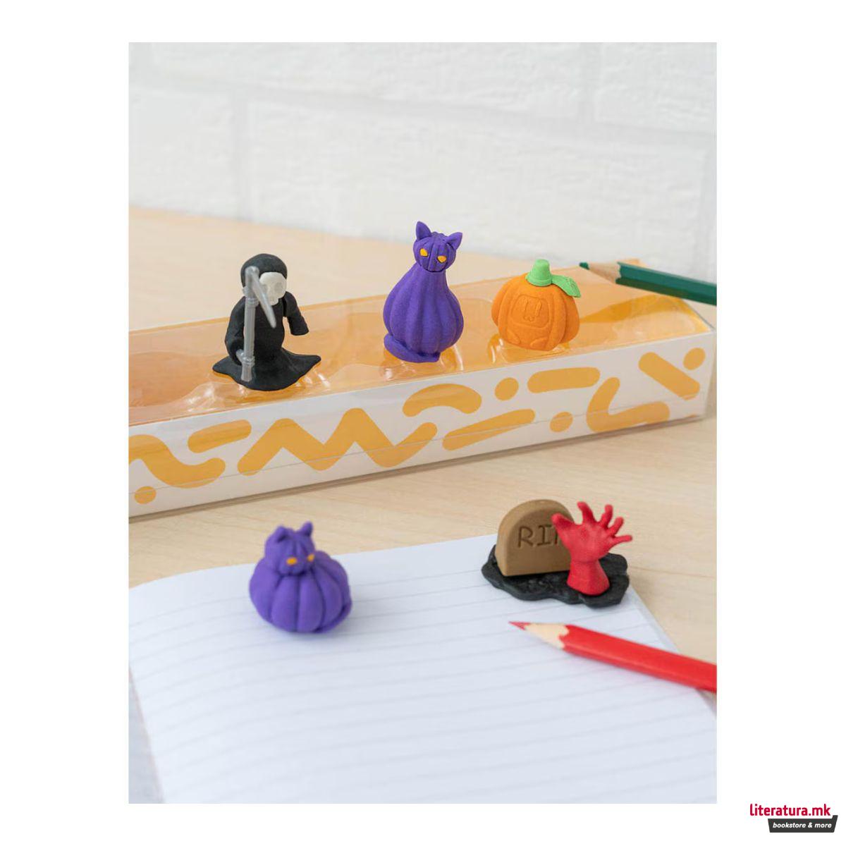 Сет од 5 гумички за бришење, Halloween 