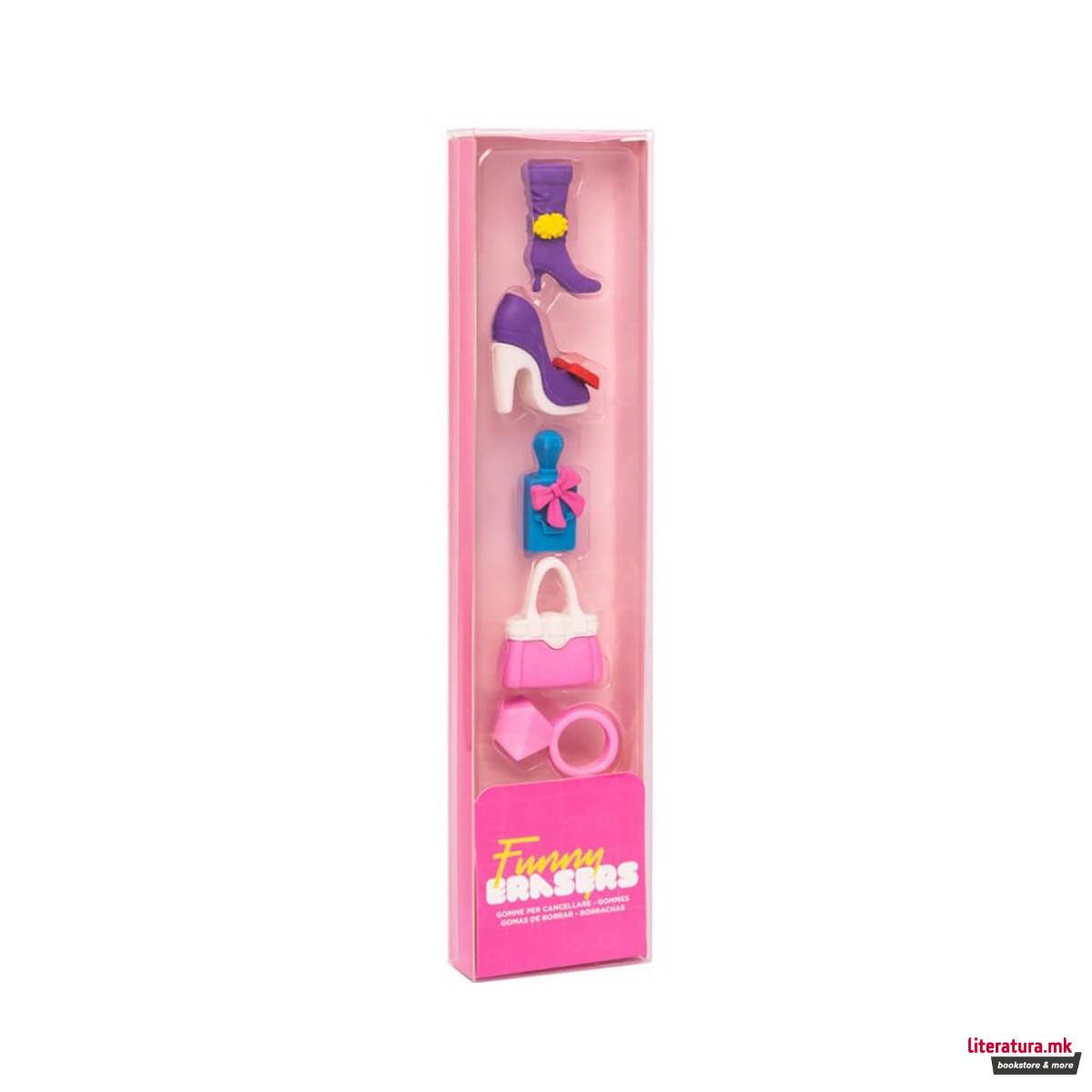 Сет од 5 гумички за бришење, Girls 