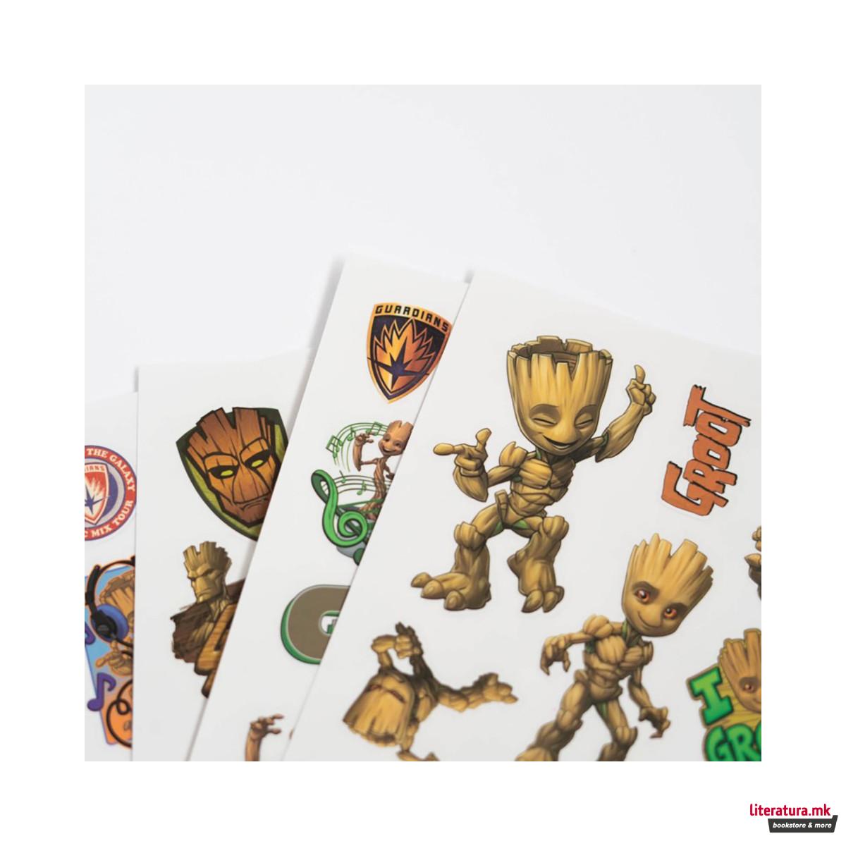 Сет стикери, Marvel: Guardians of the Galaxy - Groot 