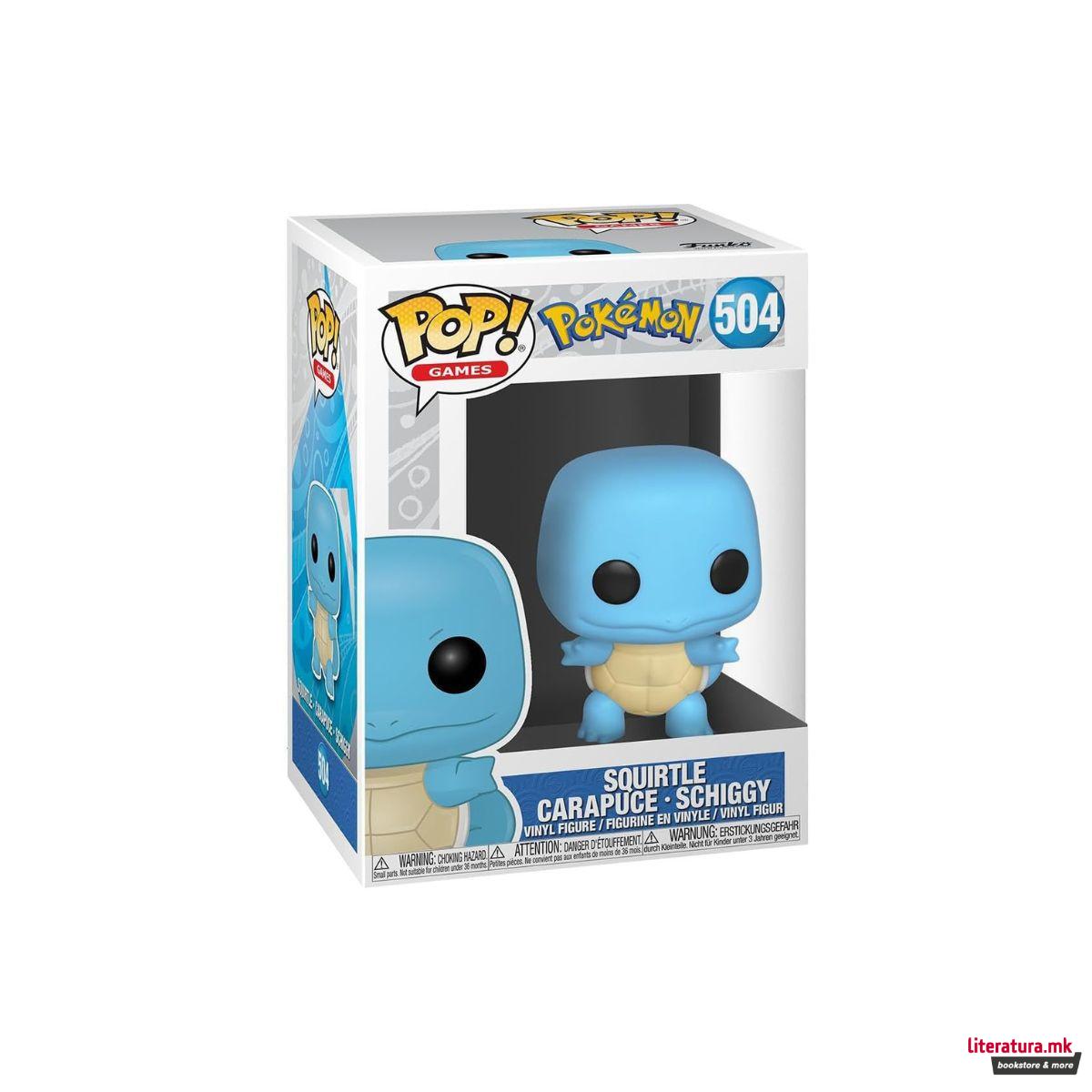 Фигура, Pop! Games, Pokemon - Squirtle 