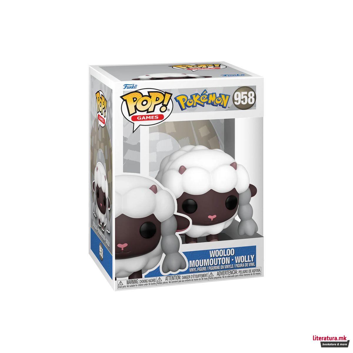 Фигура, Pop! Games, Pokemon - Wooloo 