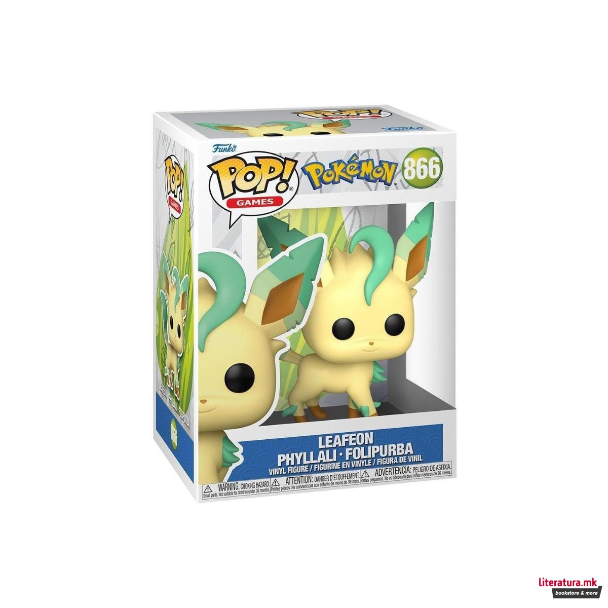 Фигура, Pop! Games, Pokemon - Leafeon 