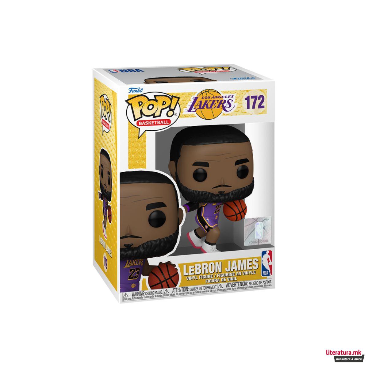 Фигура, Pop! Basketball, Los Angeles Lakers - LeBron James 