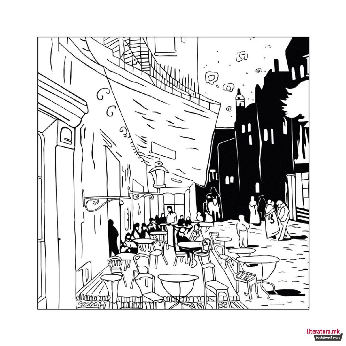 Креативен сет, Van Gogh - 4 мотиви 