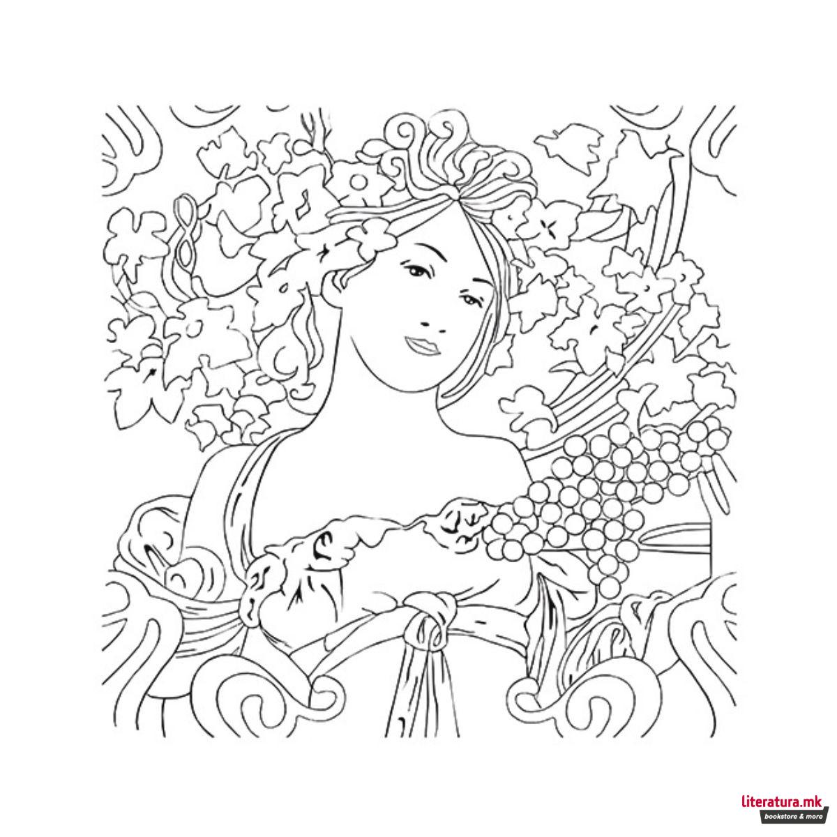 Креативен сет, Art Nouveau - 4 мотиви