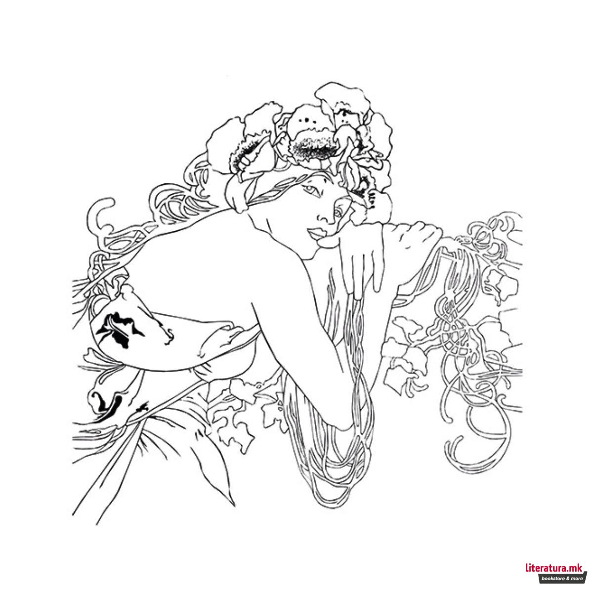 Креативен сет, Art Nouveau - 4 мотиви